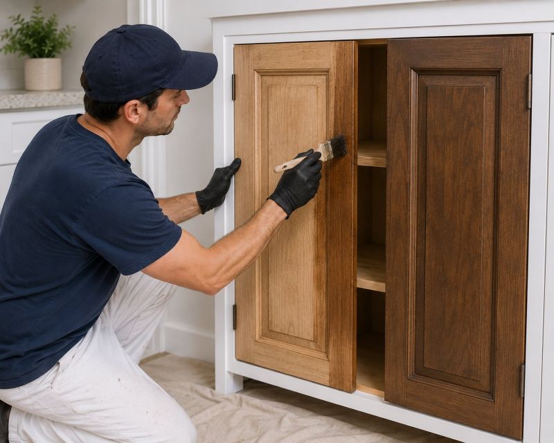 Cabinet Staining Service in Muncie, IN