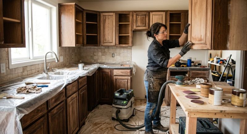 Cabinets Refinishing in Dayton, OH