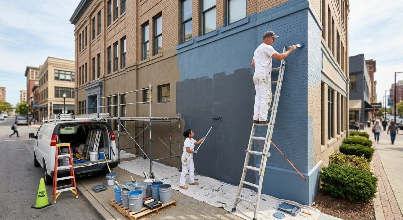 Commercial Exterior Painting in Waco, TX