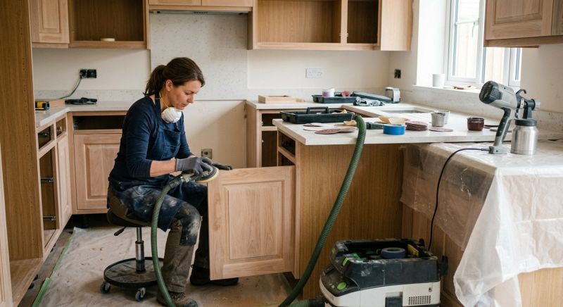 Cupboard Refinishing in Carmel, IN