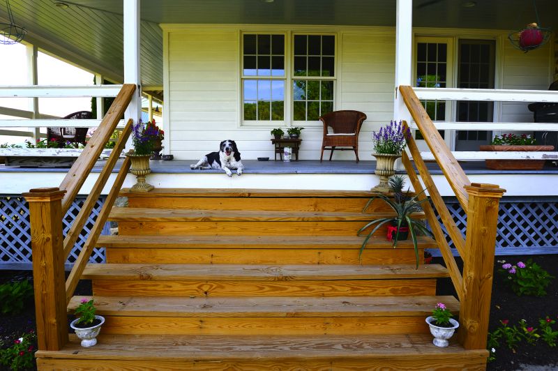 Exterior Staircase Painting in Longmont, CO