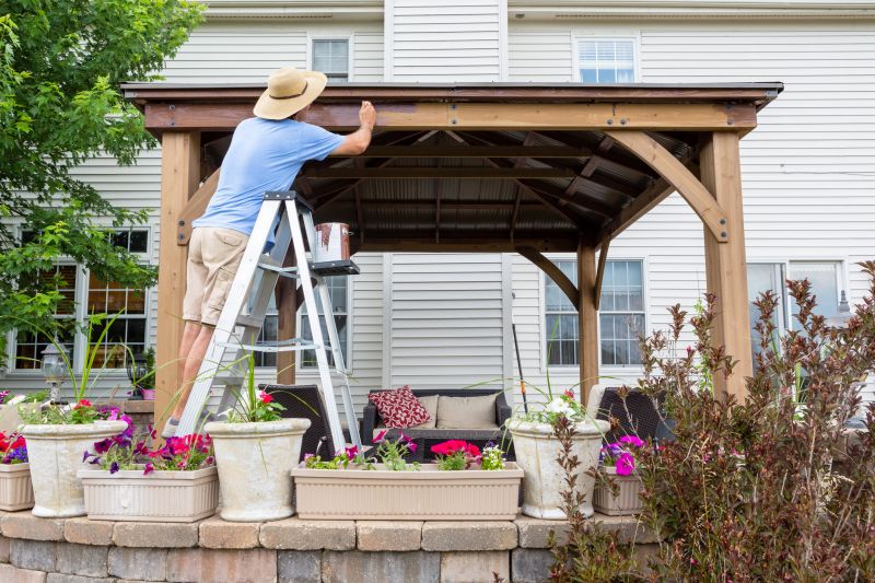 Gazebo Staining