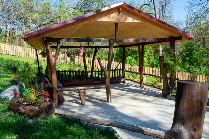 Completed Stained Gazebo