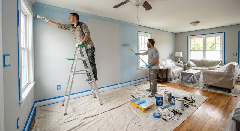 Interior Trim Painting in Waco, TX