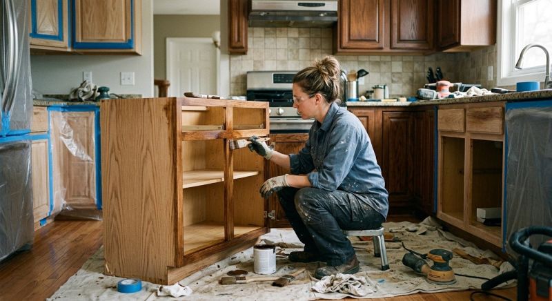 Kitchen Cabinet Refinishing in Indianapolis, IN