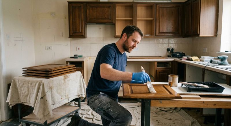 Kitchen Cabinet Refinishing in Kokomo, IN