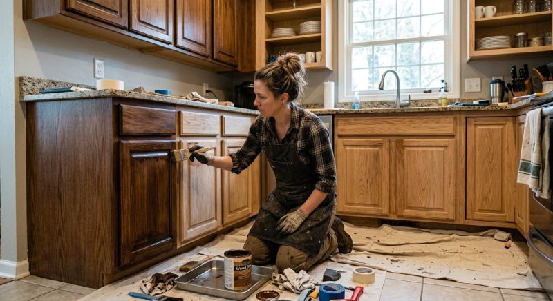 Kitchen Cupboard Refinishing in Indianapolis, IN
