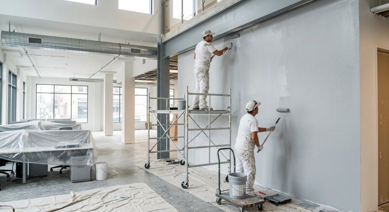Retail Ceiling Painting in Boulder, CO